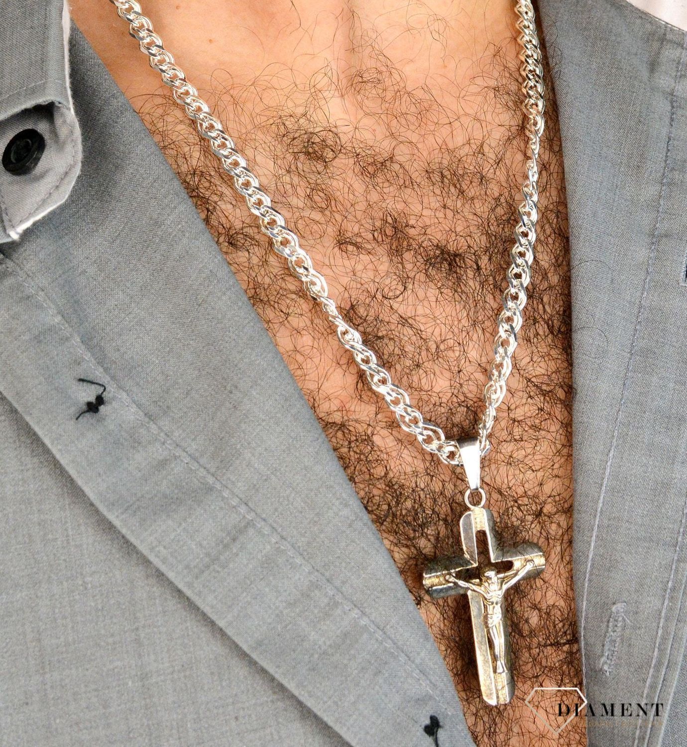 Srebrny łańcuszek o splocie Mona Lisa szeroki DIA-LAN-584814-100-925 6mm (2).jpg